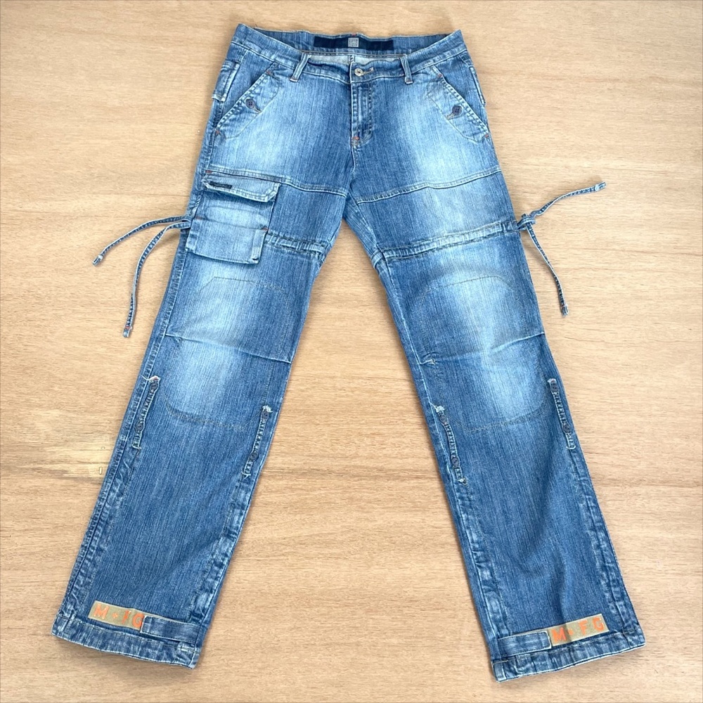 Marithé François Girbaud Cargo Jeans